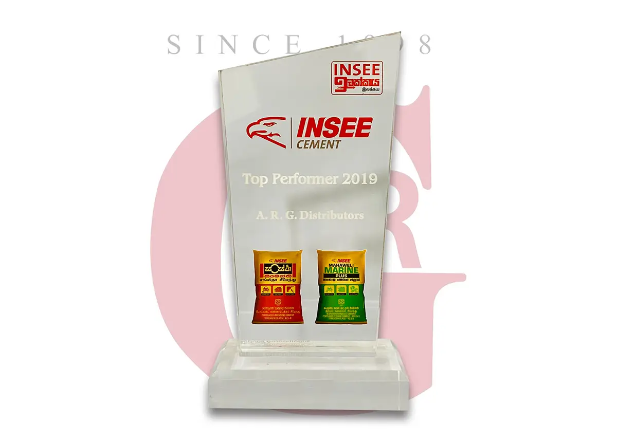 INSEE Cement Top Performer, 2019